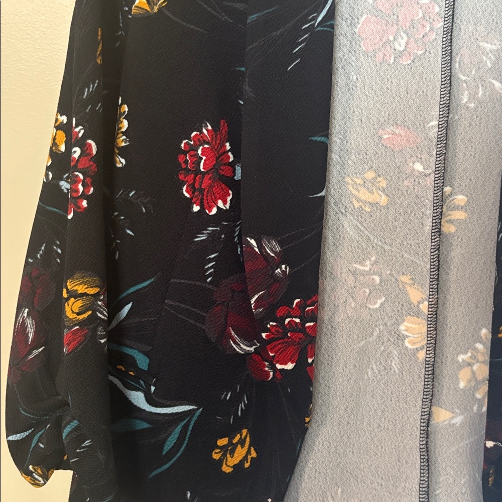Maurices Black Floral blazer - Picture 2 of 5